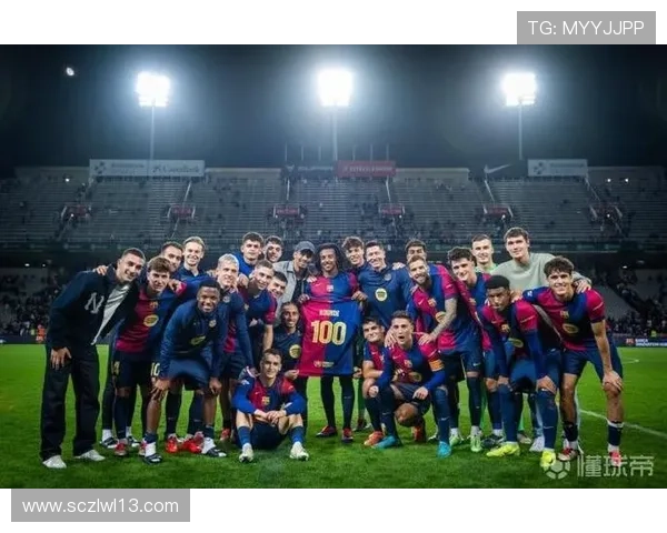 足球明星团队合影展现团结与激情的瞬间